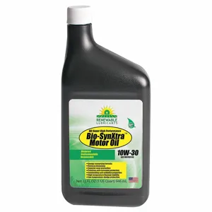 RENEWABLE LUBRICANTS 85171 Engine Oil, 1 qt. Size, Bottle, Bio-Synthetic | CD4AXC 4JPR7