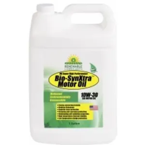 RENEWABLE LUBRICANTS 85173 Engine Oil, 1 gal. Size, Jug, Bio-Synthetic | CD4AXD 4JPR8