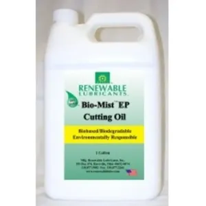 RENEWABLE LUBRICANTS 86733 Bio Mist Ep Cutting Oil, 1 Gallon Capacity, 4pk | CD4BHJ