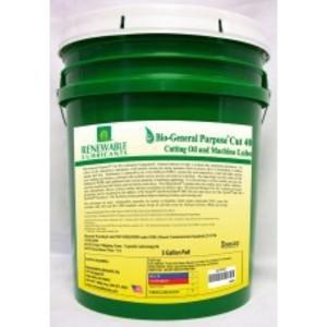 RENEWABLE LUBRICANTS 86834 Cutting Oil, 5 gal. Container Size, Bucket, Yellow | CD4BHZ 2VXK7