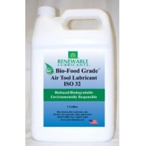 RENEWABLE LUBRICANTS 87463 Bio Food Grade, Air Tool Lubricant, Grade 32, 1 Gallon Capacity, 4pk | CD4BRT