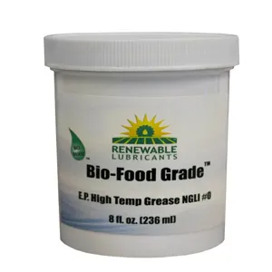 RENEWABLE LUBRICANTS 87521 Bio Food Grade, Ep Grease Nlgi, 8 Ounce Capacity | CD4BTK