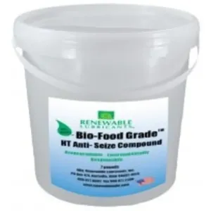 RENEWABLE LUBRICANTS 87563 Bio Food Grade, Anti Seize Nlgi, Pail 7 Lbs | CD4BTN