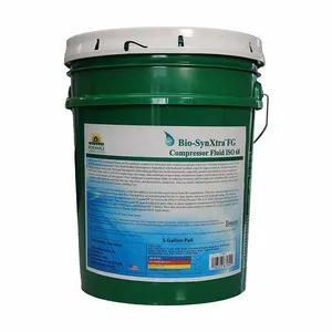 RENEWABLE LUBRICANTS 87954 Compressor Oil, 5 Gal. Pail, 30 Grade, 68 Viscosity Grade, Food Grade | CD4BXM 21A498