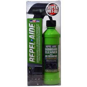 REPEL-AIDE 08673 Repel Aide Dashboard Cleaner with UV Protectant and Fresh Scent New Car Smell 6PK | AJ8FLQ