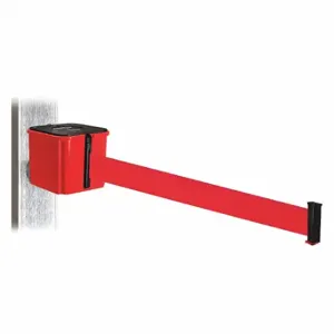 RETRACTA-BELT WH412RD20-RD-MM Retractable Belt Barrier, Red, Red, 20 ft Belt Length | CT8ZCR 52CX82