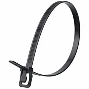 RETYZ PRT-S36BK-PA Releasable Cable Tie, 36 Inch Length, Black, Max. 280 mm Bundle Dia | CT8ZTH 800EM2