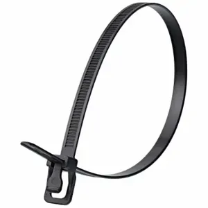 RETYZ PRT-V36BK-PA Releasable Cable Tie, Uv Stabilized, 36 Inch Length, Black, Max. 280 mm Bundle Dia, 50 PK | CT8ZWK 800EN0