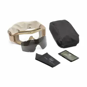 REVISION MILITARY 4-0309-9531 Kit, Indirect, Tan, Traditional Goggles Frame, Polycarbonate | CT8ZYH 38RL94