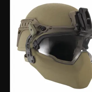 REVISION MILITARY 4-0525-5552 Complete Tactical Helmet System, Xl, Black, 7-3/4 To 8-1/4 Fits Hat Size | CT8ZYF 38RT44