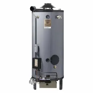 RHEEM GN72-250A Commercial Gas Water Heater, Natural Gas, Low NOx, 72 Gallon, 250000 BTU | CT9AQM 35Z884