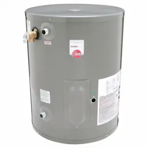 RHEEM PROE20 1 RH POU Electric Water Heater, 120VAC, 19.9 Gal, 2000 W, Single Phase, 25.25 Inch Ht, 20 Gph | CT9AKL 38UN68