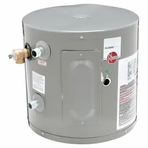 RHEEM PROE6 1 RH POU Electric Water Heater, 120VAC, 6 Gal, 2000 W, Single Phase, 15.25 Inch Ht, 20 Gph | CT9AND 38UN65