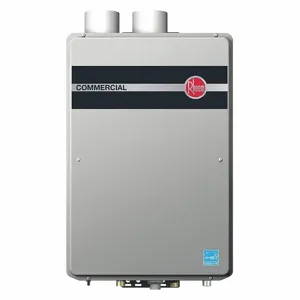 RHEEM RTGH-CM95DVLP Gas Tankless Water Heater, High Efficiency, Indoor, Liquid Propane, 9.5 Gpm | CT9ANR 459W43