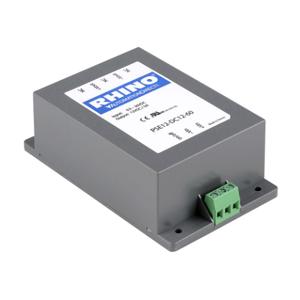 RHINO PSE12-DC12-60 DC To DC Converter, 9.5-36 VDC Input, 12 VDC Output, 5A, 60W, Plastic Housing | CV7GCF