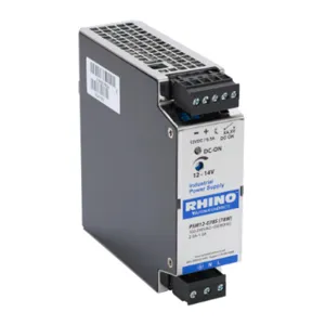 RHINO PSM12-078S Switching Power Supply, 12 VDC At 6.5A/78W, 120/240 VAC Nominal Input, 1-Phase, Enclosed | CV7VQR