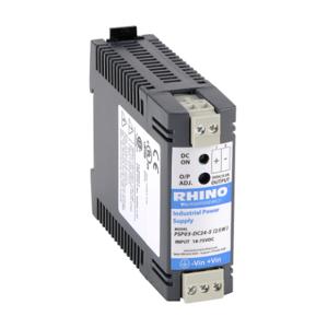 RHINO PSP05-DC24-5 DC To DC Converter, 18-75 VDC Input, 5 VDC Output, 5A, 25W, Plastic Housing | CV7GCQ