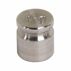 RICE LAKE 12503TR Calibration Weight, 5 g Nominal Mass, 5, Accredited, 303 Stainless Steel | CT9BAL 55NC01