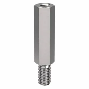 RICHARD MANNO CO. HMF107-632-SS Hex Standoff, Stainless Steel, #6-32 Size, 5/8 Inch Length, 10Pk | AE9VRF 6MU24