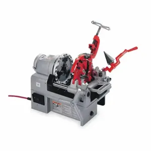 RIDGID 1215 Pipe Threading Machine, 1/4 To 1-1/2 Inch Pipe Capacity | AB4DYW 1XDZ9