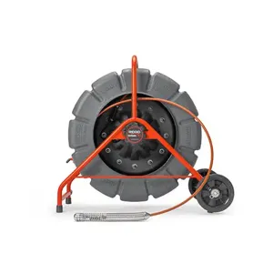 RIDGID 13988 Pipe Inspection Camera Reel, 200 ft. Push Rod, 115V, 0.44 Inch Cable Dia. | CM9BJQ