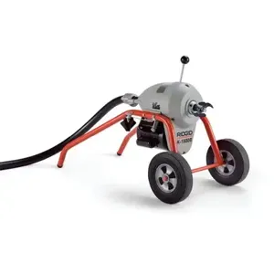 RIDGID 23707 Sectional Drain Cleaning Machine, B-Frame, 115V, 3/4 hp | CM9BHR