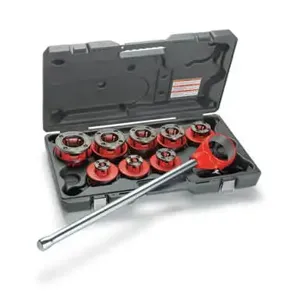 RIDGID 36505 Exposed Ratchet Threader Set, 1/8 to 2 Inch Capacity | AM3GUL