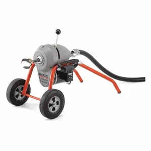 RIDGID K-1500SP Sectional Drain Cleaning Machine, Corded, K-1500Sp, 4 Inch Max. Pipe Dia, 10 Sections | CT9BEH 43FR95