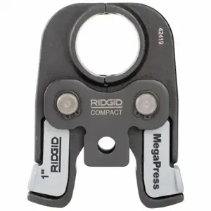 RIDGID 48443 Press Jaw, 1 Inch Pipe, Carbon Steel/Stainless Steel, Compact Tool Types | CR7QCW 792UY2