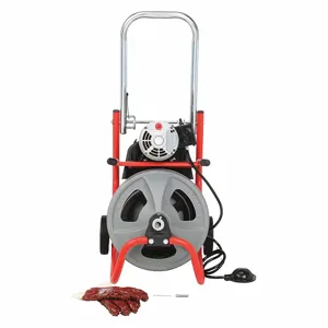 RIDGID K-400 with C-32 IW Drain Cleaning Machine 3/8 Inch Cable Dia | CT9BCL 45MJ52