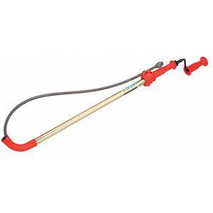RIDGID 56658 Toilet Auger With Bulb Head, 1/2 Inch Cable Dia., 6 ft. Cable Length | CD3UCW 476G21