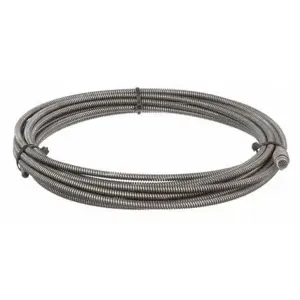 RIDGID 62225 Drain Cleaning Cable With Bulb Auger, 5/16 Inch x 25 ft. Size | AB3XNX 1VUX3