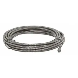 RIDGID 62260 Drain Cleaning Cable, Male Coupling, 3/8 Inch x 35 ft. Size | AB3XPA 1VUX6