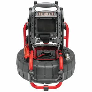 RIDGID 63813 Compact Camera System, 131 ft. Push Cable, 1.5 To 8 Inch Line Capacity | CM9BKJ