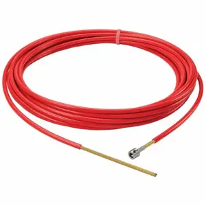 RIDGID 64343 Drain Cleaning Cable, 1/4 Inch Dia, 50 Ft Lg, Hollow Core, Coupling | CT9BCJ 800CR1