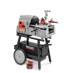 RIDGID 91322 Automatic Threading Machine, 1/2 To 2 Inch NPT Chuck, 120V, 18A | CM9BKW