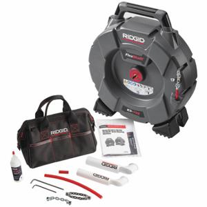 RIDGID K9-102 Drain Cleaning Kit, Drill-Driven, Flexshaft, For 1 1/4 Inch To 2 Inch Pipe | CT9BCR 54YG38