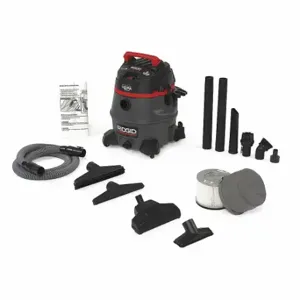 RIDGID RV2400HF Wet/Dry Vacuum, 14 gal, HEPA Certified | CT9BEX 43FR85