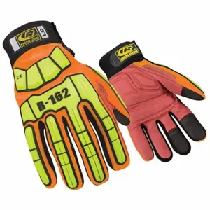 RINGERS GLOVES 162 Mechanics Gloves, XS, Mechanics Glove, Full Finger, Synthetic Leather, 1 Pair | CT9BKF 55AC56