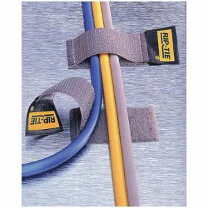 RIP TIE C-04-005-BK Hook-and-Loop Mountable Cable Tie, 4 Inch Length, 1.50 Inch, 1 Inch Width | CT9BQC 45FH66