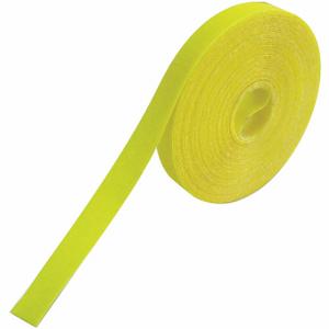 RIP TIE G-05-075-Y Hook-and-Loop Cable Tie Roll, 75 ft Length, 0.5 Inch Width, 18 lb Tensile Strength, Yellow | CT9BNK 45FJ84