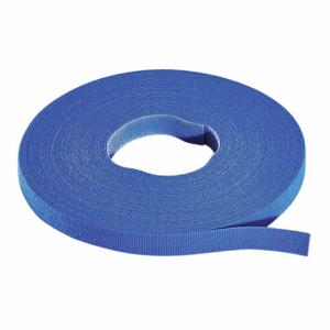 RIP TIE W-15-MRL-BU Hook-and-Loop Cable Tie Roll, 15 ft Length, 0.75 Inch Width, 50 lb Tensile Strength, Blue | CT9BLE 45FJ29