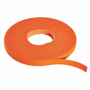 RIP TIE W-75-MRL-O Hook-and-Loop Cable Tie Roll, 75 ft Length, 0.75 Inch Width, 50 lb Tensile Strength | CT9BNX 45FJ22
