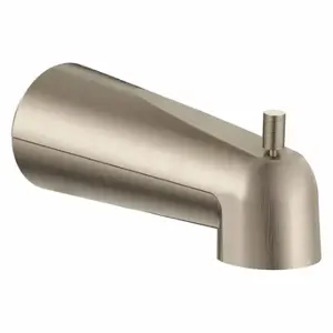 RIZON 3839BN Tub Spout, Moen, 1/2 Inch Size Connection Size, Slip Fit Connection | CT9CAG 494M01