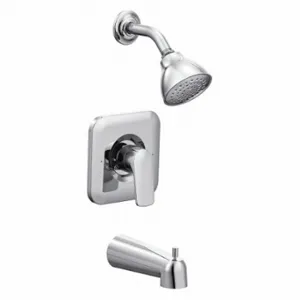 RIZON T2813EP Tub and Shower Trim Kit, Moen, Rizon Posi-Temp T2813, Single Function, Chrome Finish | CT9CAF 494L87