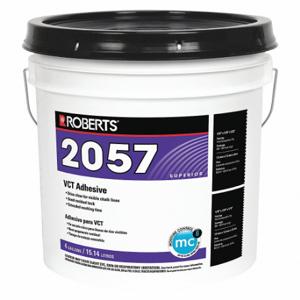 ROBERTS 2057-4 Konstruktionsklebstoff, 2057, 4 Gallonen, Eimer, cremiges Tan | CT9CBK 53WC30