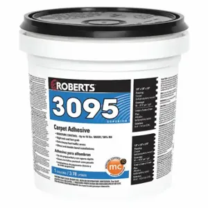 ROBERTS 3095-1 Construction Adhesive, 3095, 1 Gal, Pail, Beige | CT9CBD 43Z107