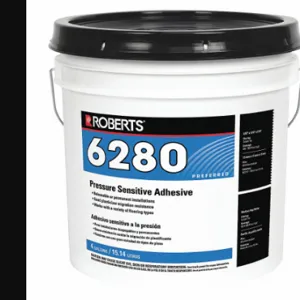 ROBERTS R6280-4 Construction Adhesive, 6280, 4 Gal, Pail, Off White | CT9CBF 53WC27