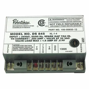 ROBERTSHAW 780-502 Ignitor, 24V | CJ2NYZ 23UR70