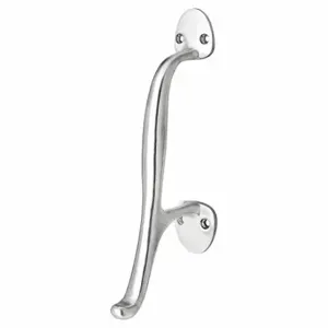 ROCKWOOD 193 X 32DMS Arm Pull, 9 1/4 Inch Length, 3.75 Inch Projection, Micro Shield Satin, Stainless Steel | CT9CRC 56LG37